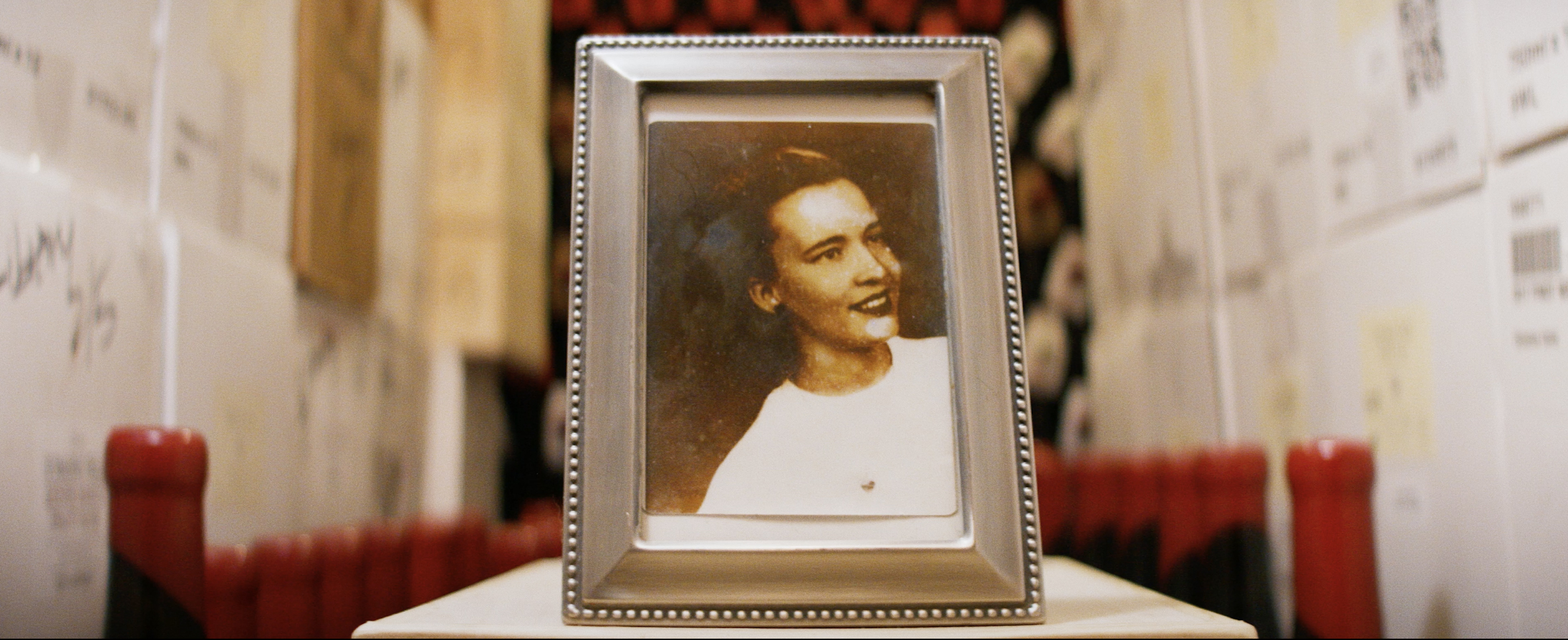Historical portrait in an elegant silver frame